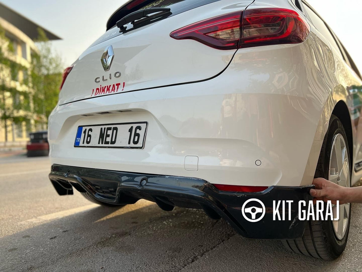 Renault Clio 5 Arka Ek (Plastik) Uyumlu