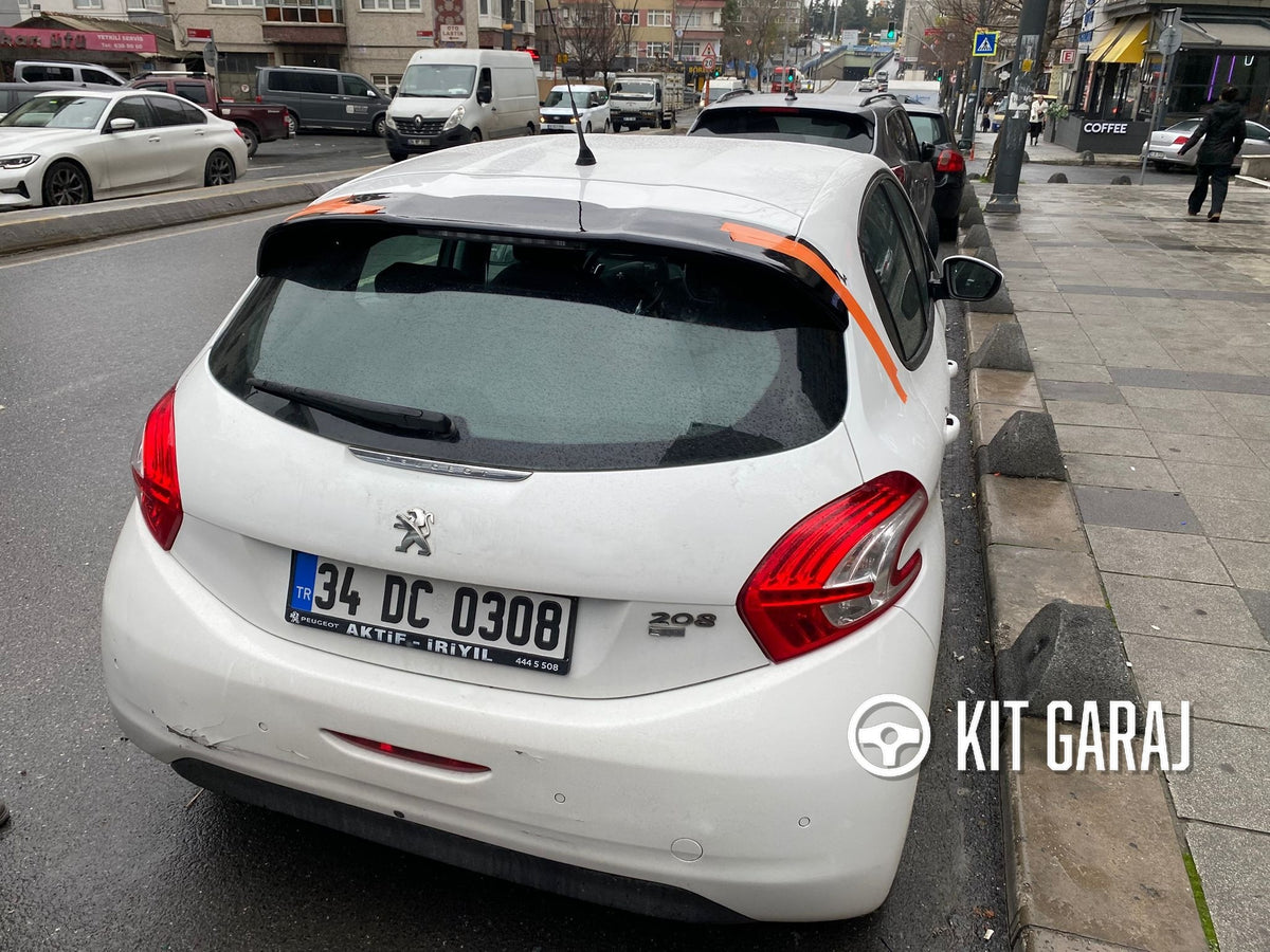 Peugeot 208 Spoiler Kapağı