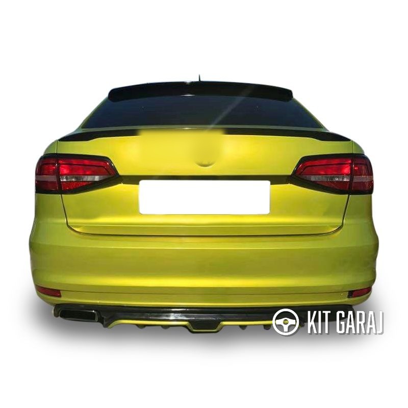 Volkswagen Jetta Makyajlı 2014 - Sonrası Custom Difüzör Piano Black (Plastik)