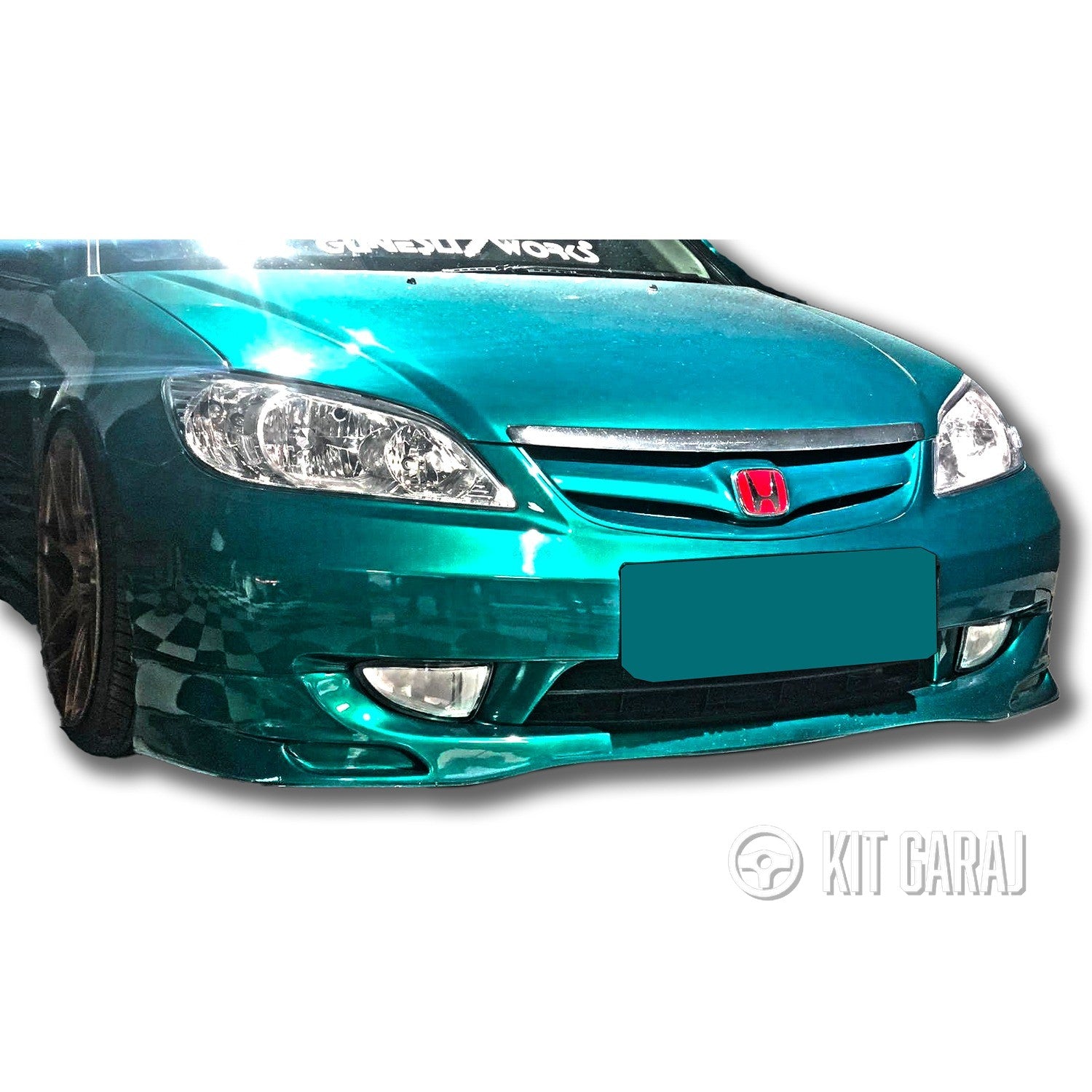 Honda Civic Vtec 2 Makyajlı Mugen Ön Ek (Plastik)