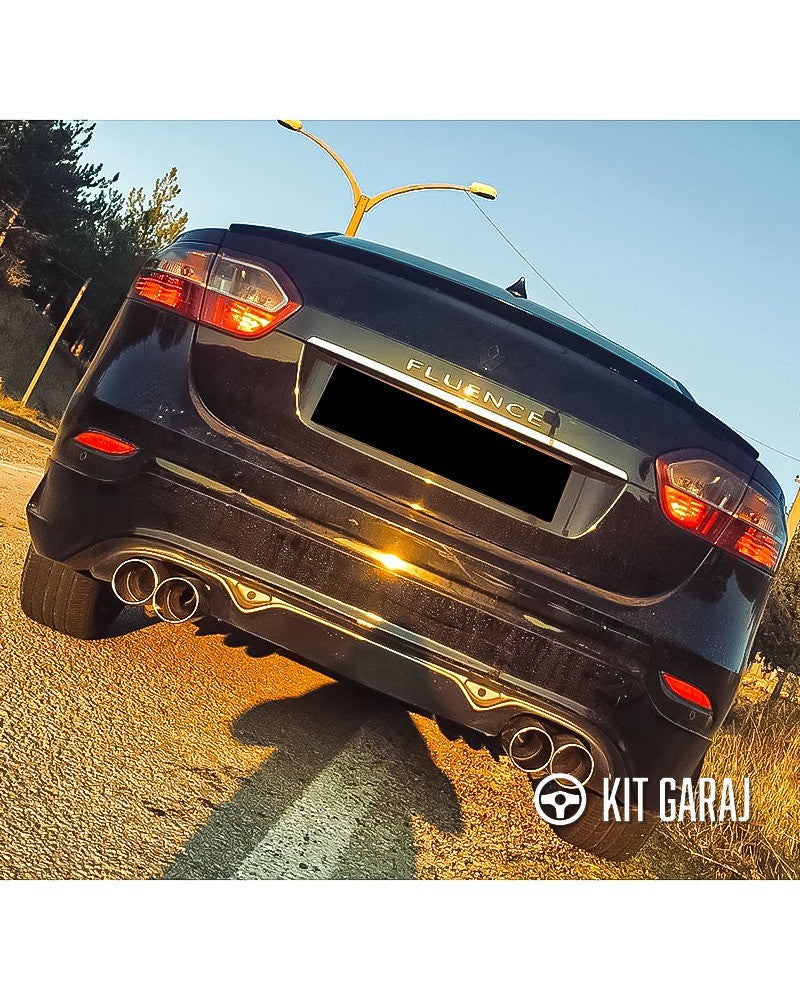Renault Fluence Uyumlu Makyajlı Sağ Sol Çift Çıkışlı Arka Ek (plastik)