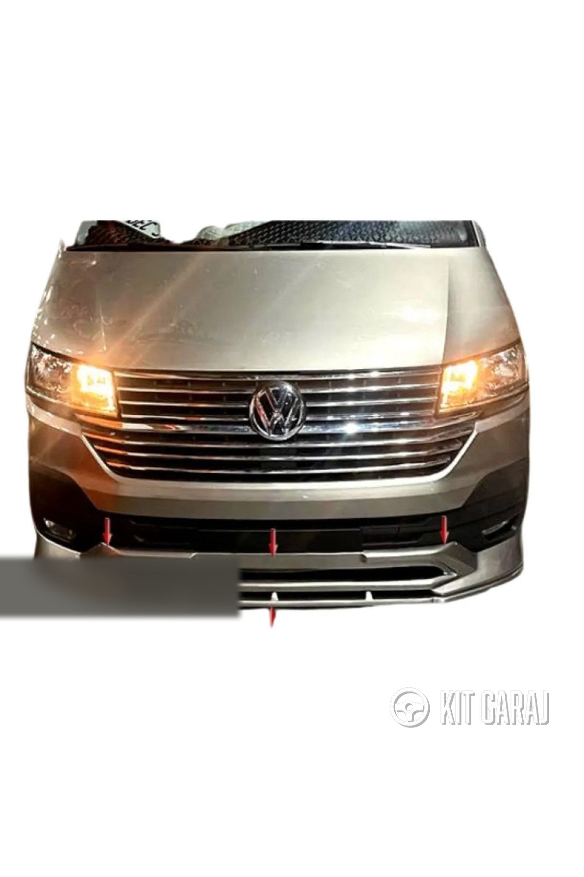 Volkswagen Transporter T6.5 Ön Ek (Plastik) Dayanıklı & Sportif Tasarım Boyasız