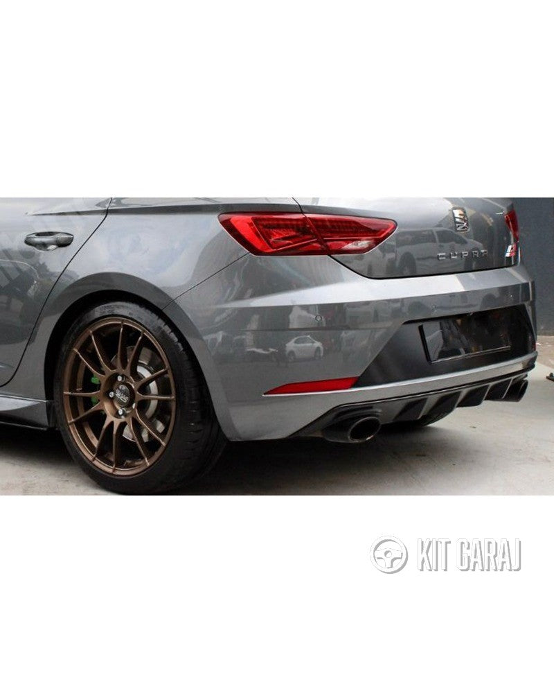 Seat Leon Mk3.5 Uyumlu Cupra Sağ-sol Açık Difüzör (Plastik)