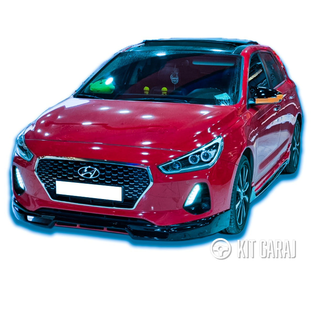 Hyundai I30 2017 Makyajlı Ön Ek Plastik Sportif & Dayanıklı Tasarım Boyasız