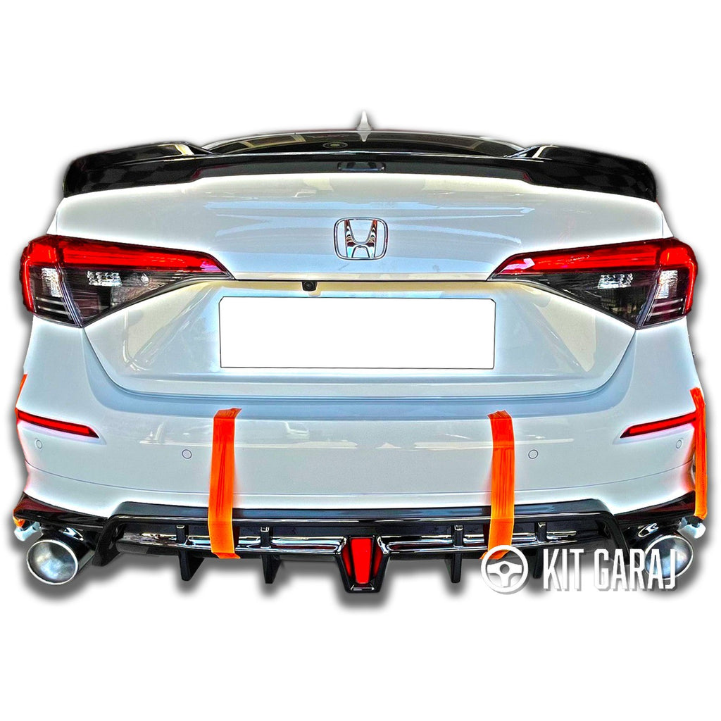 Honda Civic Fe 2022 Uyumlu Yeni Model Plastik Arka Ek