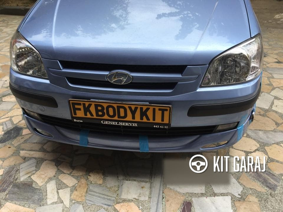 Hyundai Getz Uyumlu Ön Tampon Eki Boyasız