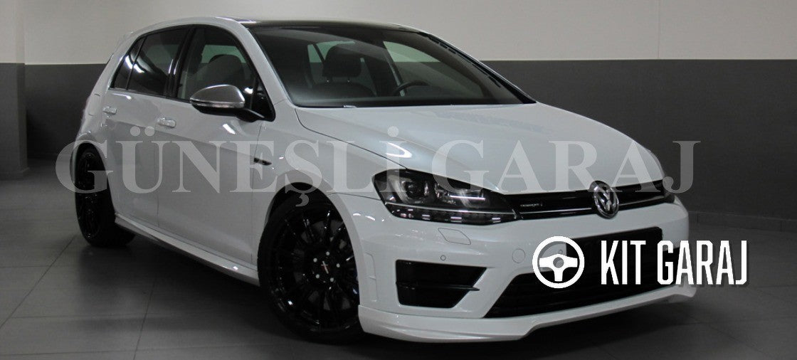 Volkswagen Golf 7 2012-2017 Uyumlu Boyasız Plastik Oettinger Ön Ek