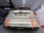 Ford Focus 3 Hb 2012-2014 Makyajsız Kasa Uyumlu Boyasız Plastik Arka Ek