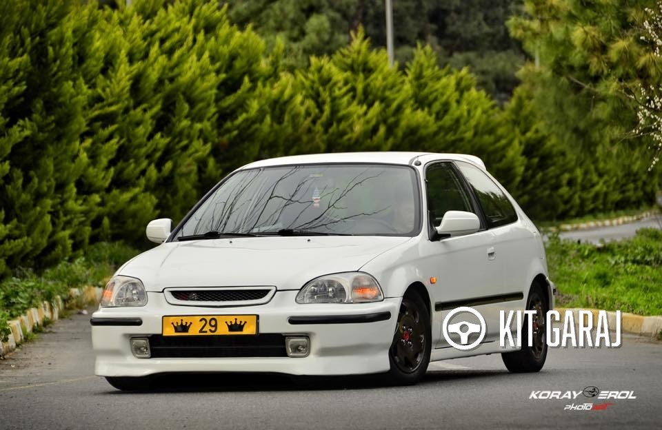 Honda Civic 96-98 Typer Ön Ek Plastik Sportif & Dayanıklı Tasarım Boyasız