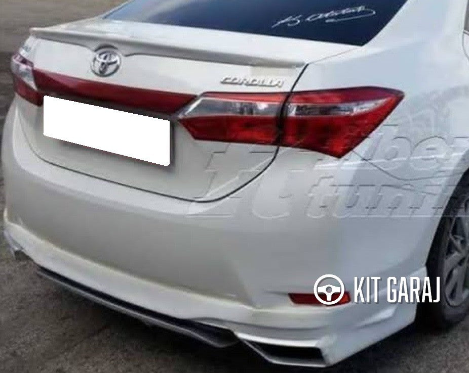 Toyota Corolla Custom Arka Ek (plastik)