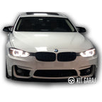 BMW F30 M3 Parlak Siyah Ön Lip (Plastik) Boyalı