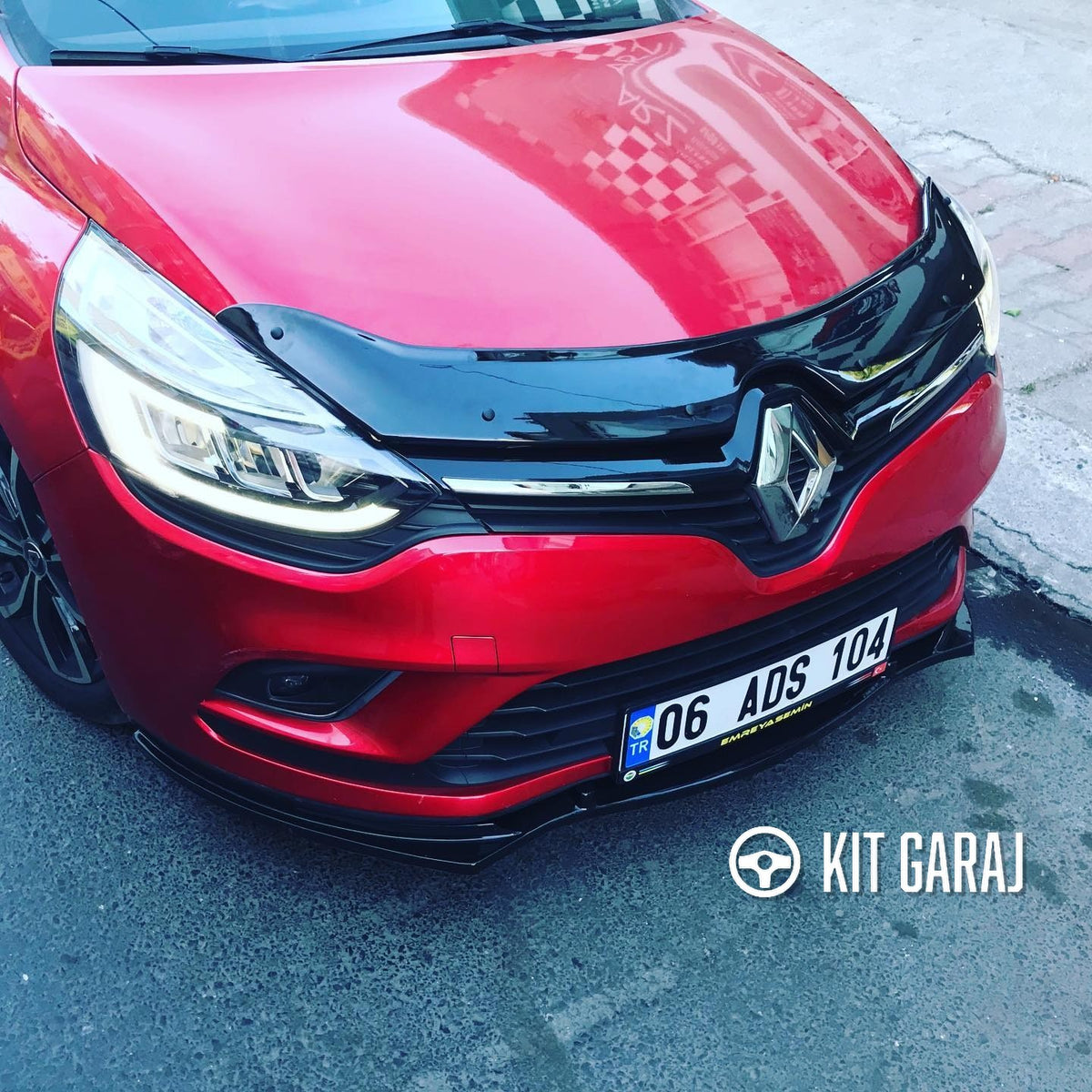 Renault Clio Ön Lip (Plastik) Boyasız