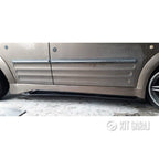 Ford Connect 2002-2013 Uyumlu Marşpiyel Boyasız Plastik Mat Siyah