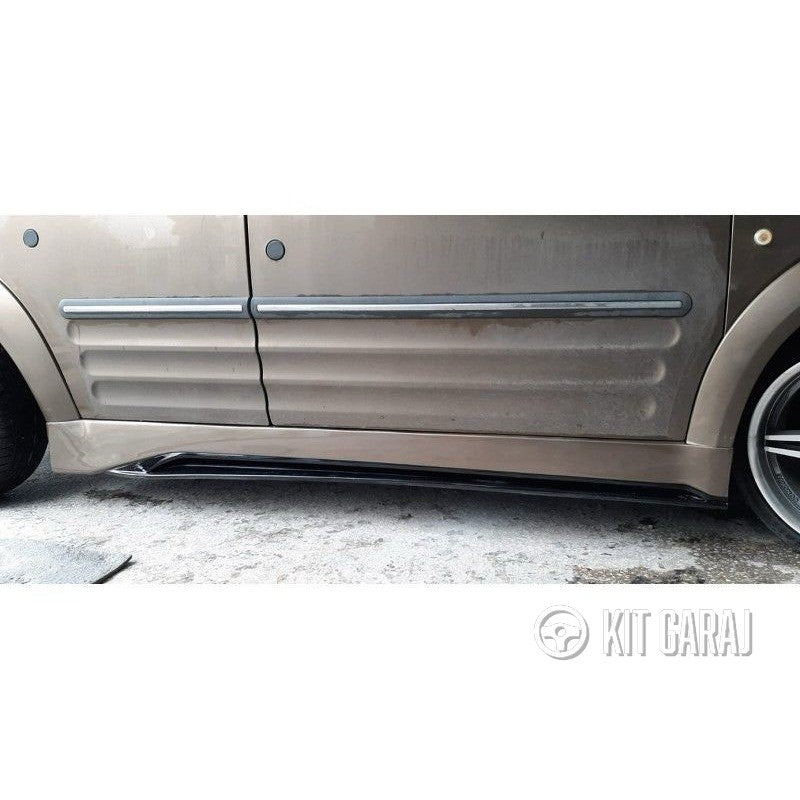 Ford Connect 2002-2013 Uyumlu Marşpiyel Boyasız Plastik Mat Siyah