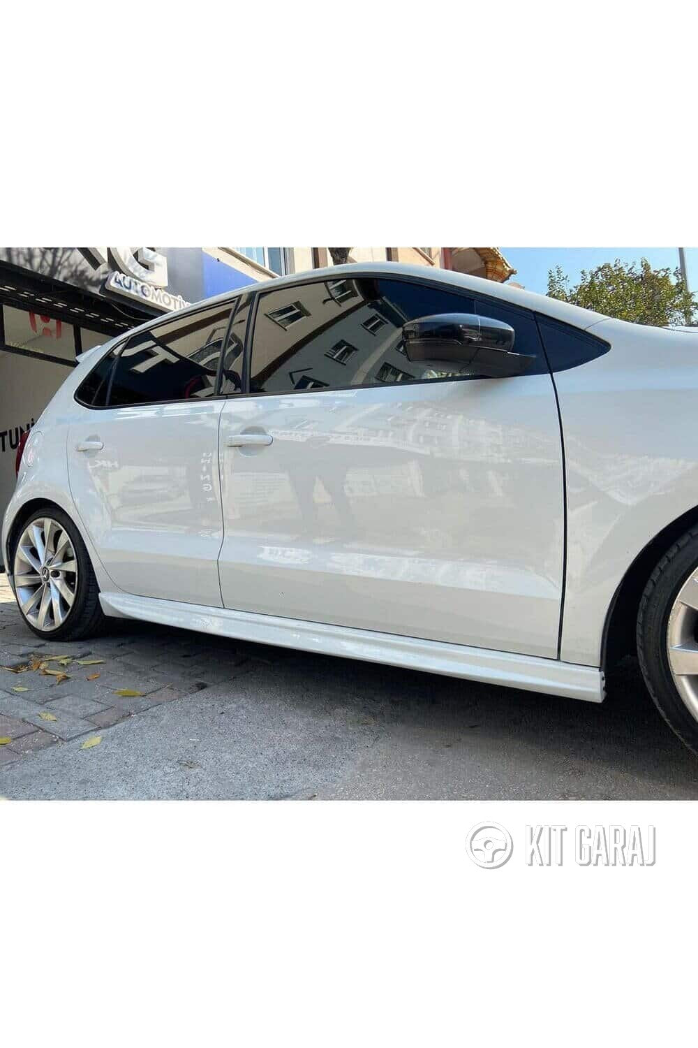 Volkswagen Polo Aero Yan Marşpiyel (Çift) (Plastik)