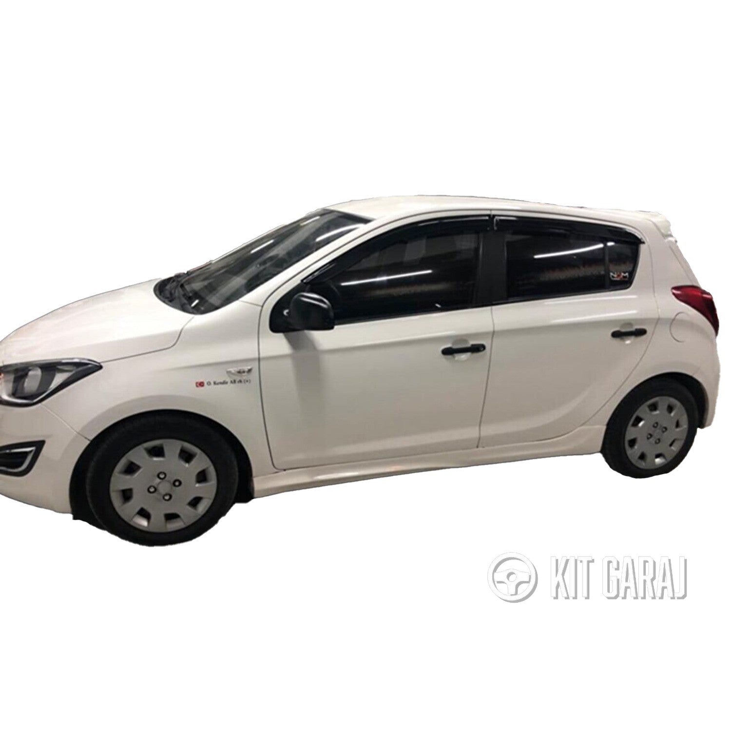 Hyundai İ20 2009-2014 Boyasız Plastik Sağ-Sol Marşpiyel