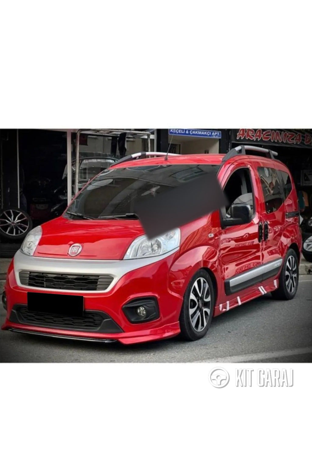 Fiat Fiorino Uyumlu Abt Ön Tampon Eki Plastik Boyasız 2017