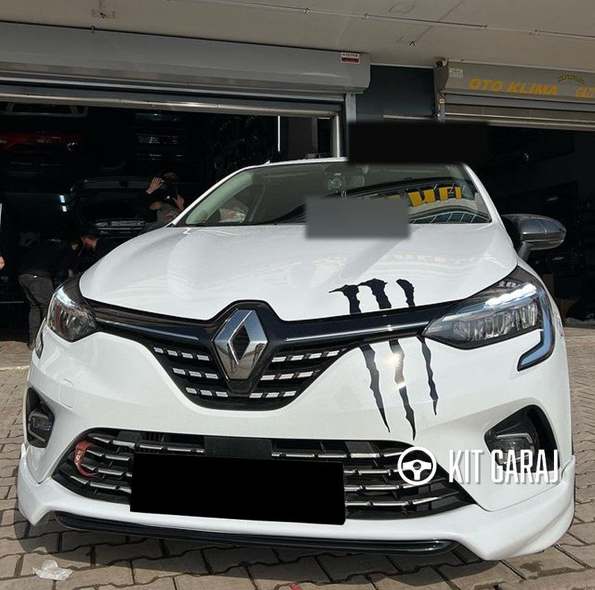 Renault Clio 5 Uyumlu Custom Ön Ek