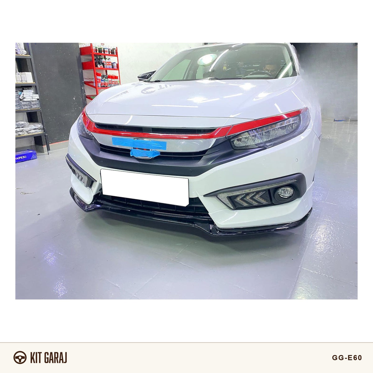 Honda Civic Makyajsız FC5 Ön Ek (Plastik) Boyasız