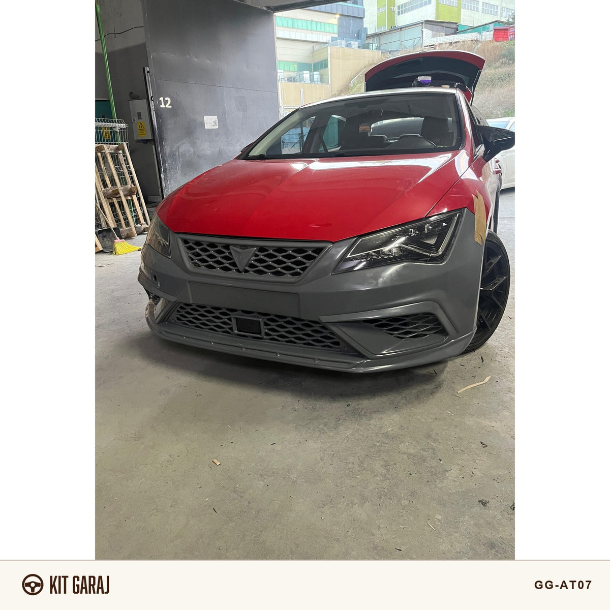Seat Leon Mk3 2012-2020 Cupra Ön Tampon (Plastik) Boyasız