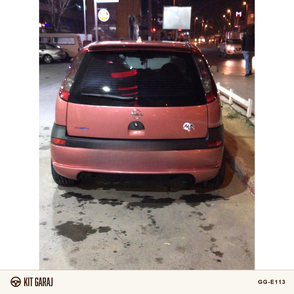 Opel Corsa Makyajsız Arka Ek (Plastik) Boyasız