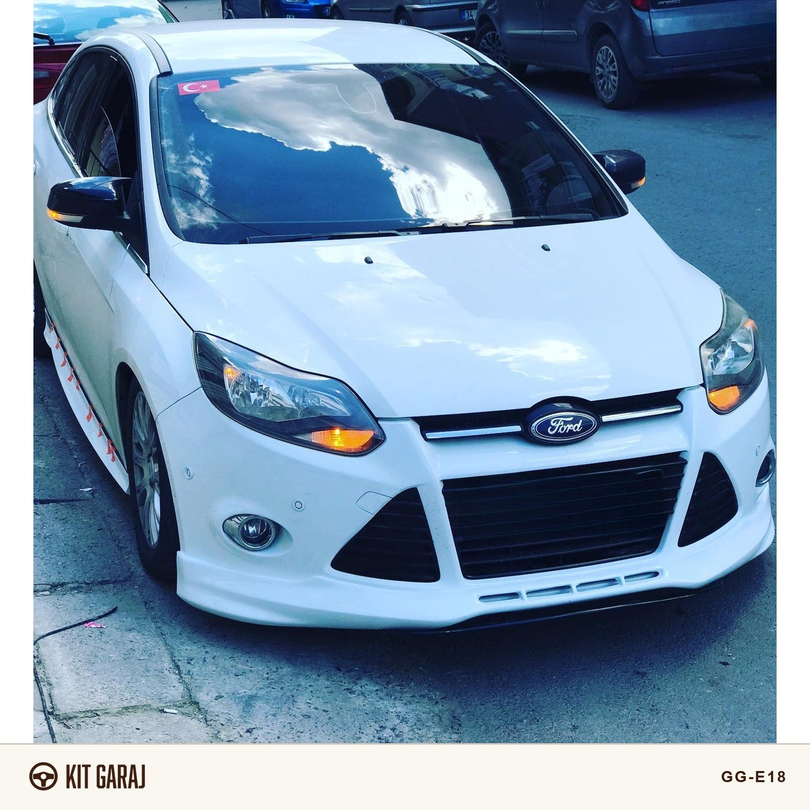 Ford Focus Makyajsız 2012 Ön Ek (Plastik) Boyasız