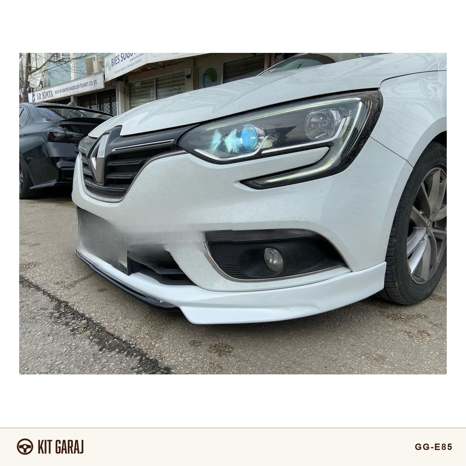Renault Megane Ön Ek (Plastik) Boyasız
