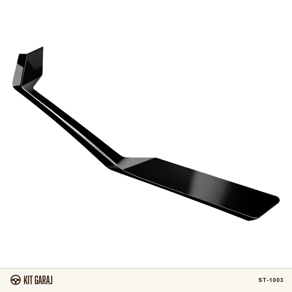 Peugeot 408 Parlak Siyah Cam Altı Spoiler (Plastik) Boyalı