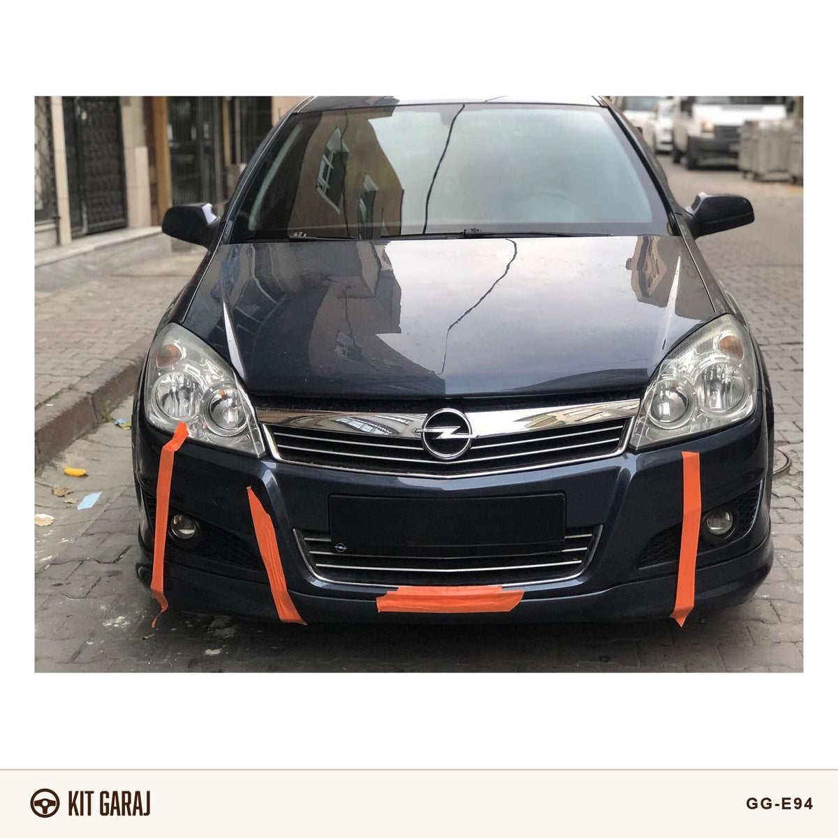 Opel Astra Makyajlı Ön Ek (Plastik) Boyasız