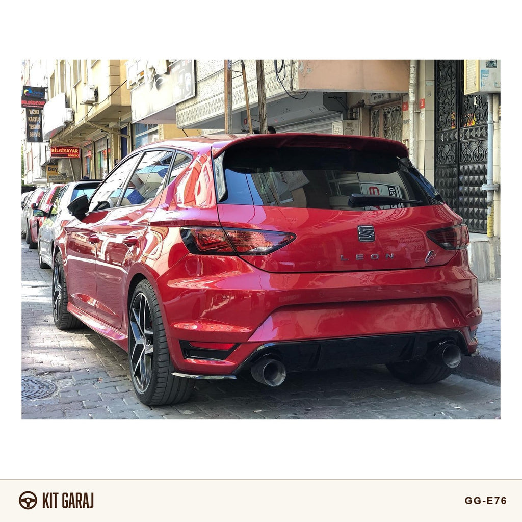 Seat Leon Mk3 2012-2020 Aero Arka Tampon (Plastik) Boyasız