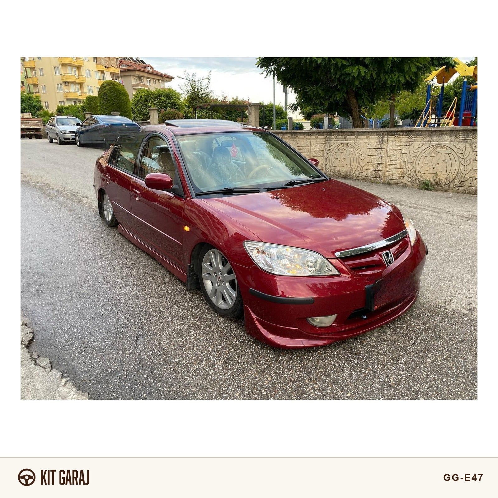 Honda Civic Makyajlı 2000 Ön Ek (Plastik) Boyasız