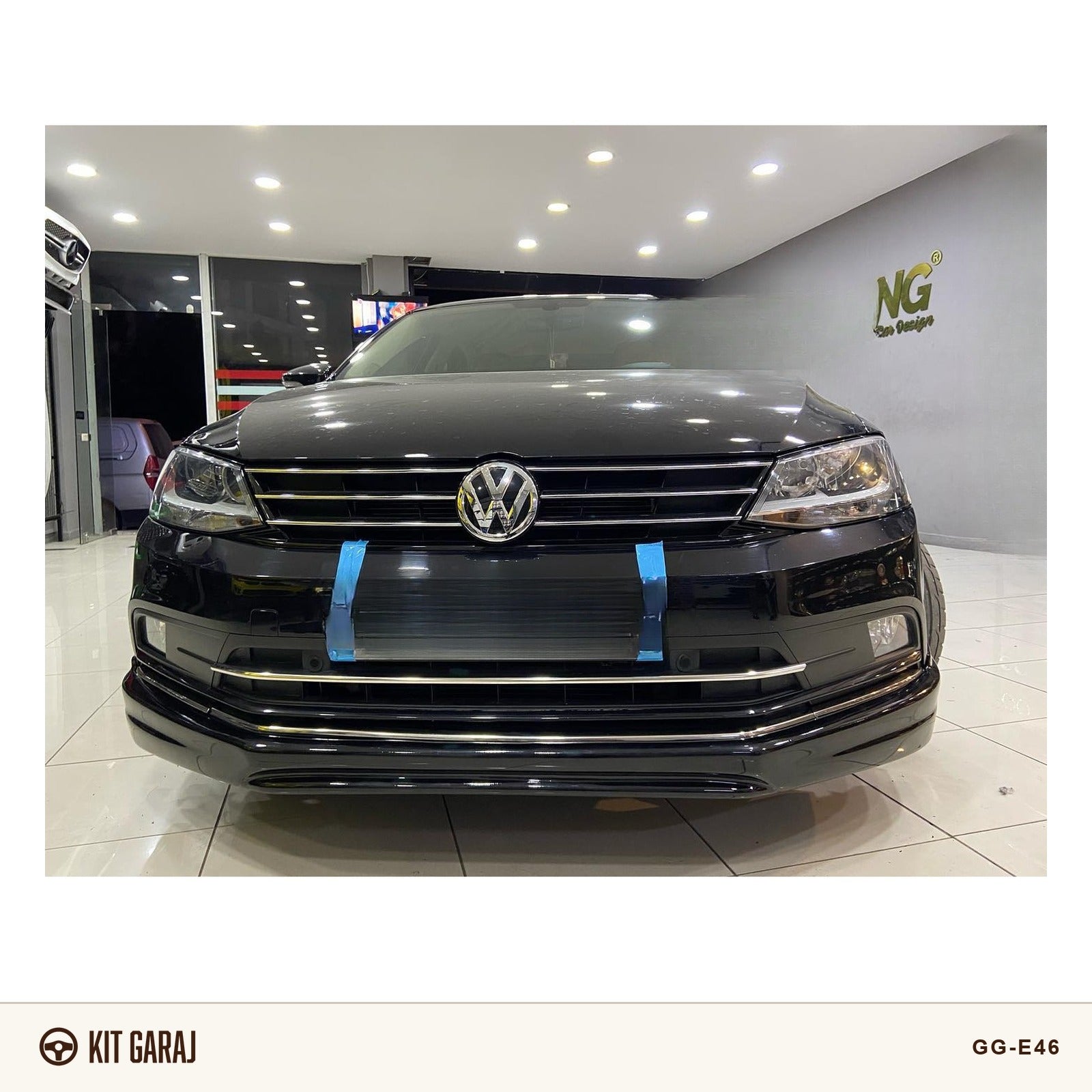 Volkswagen Jetta Mk6 2014-2018 Makyajlı Ön Ek (Plastik) Boyasız