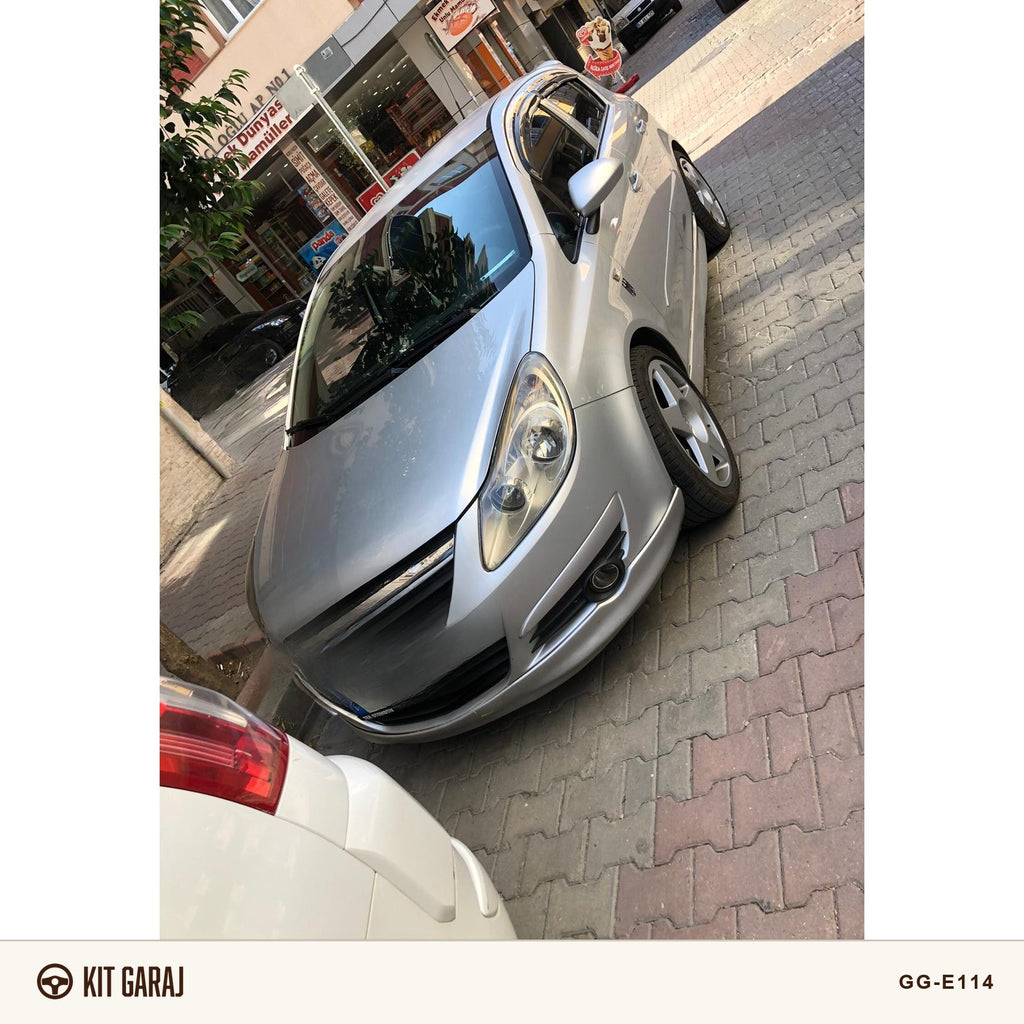 Opel Corsa Makyajsız Ön Ek (Plastik) Boyasız