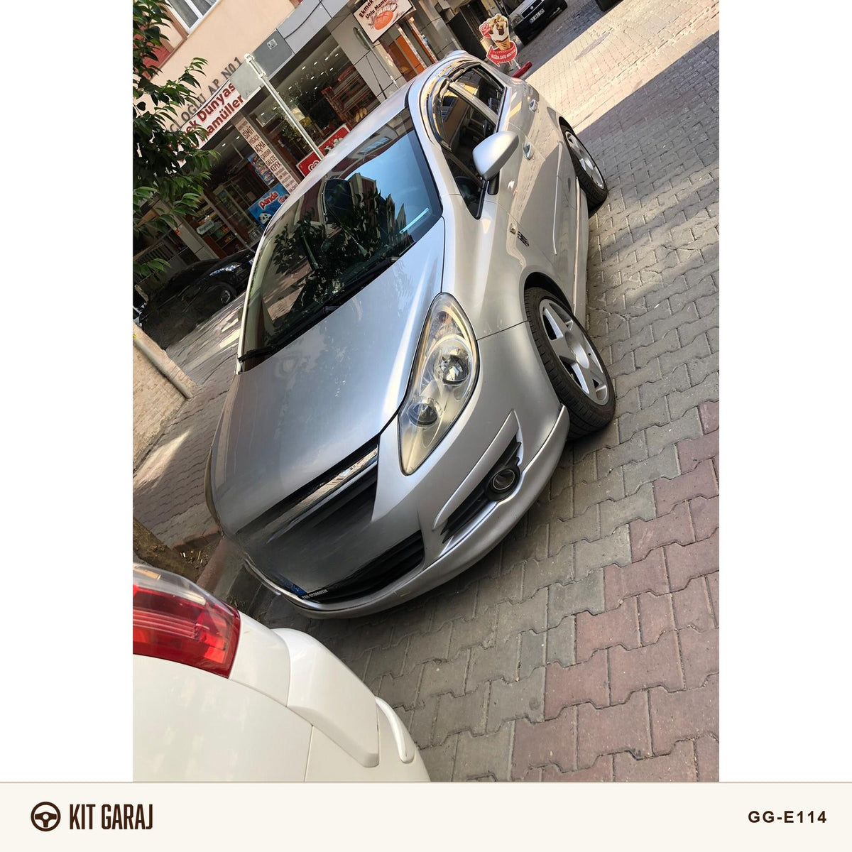 Opel Corsa Makyajsız Ön Ek (Plastik) Boyasız