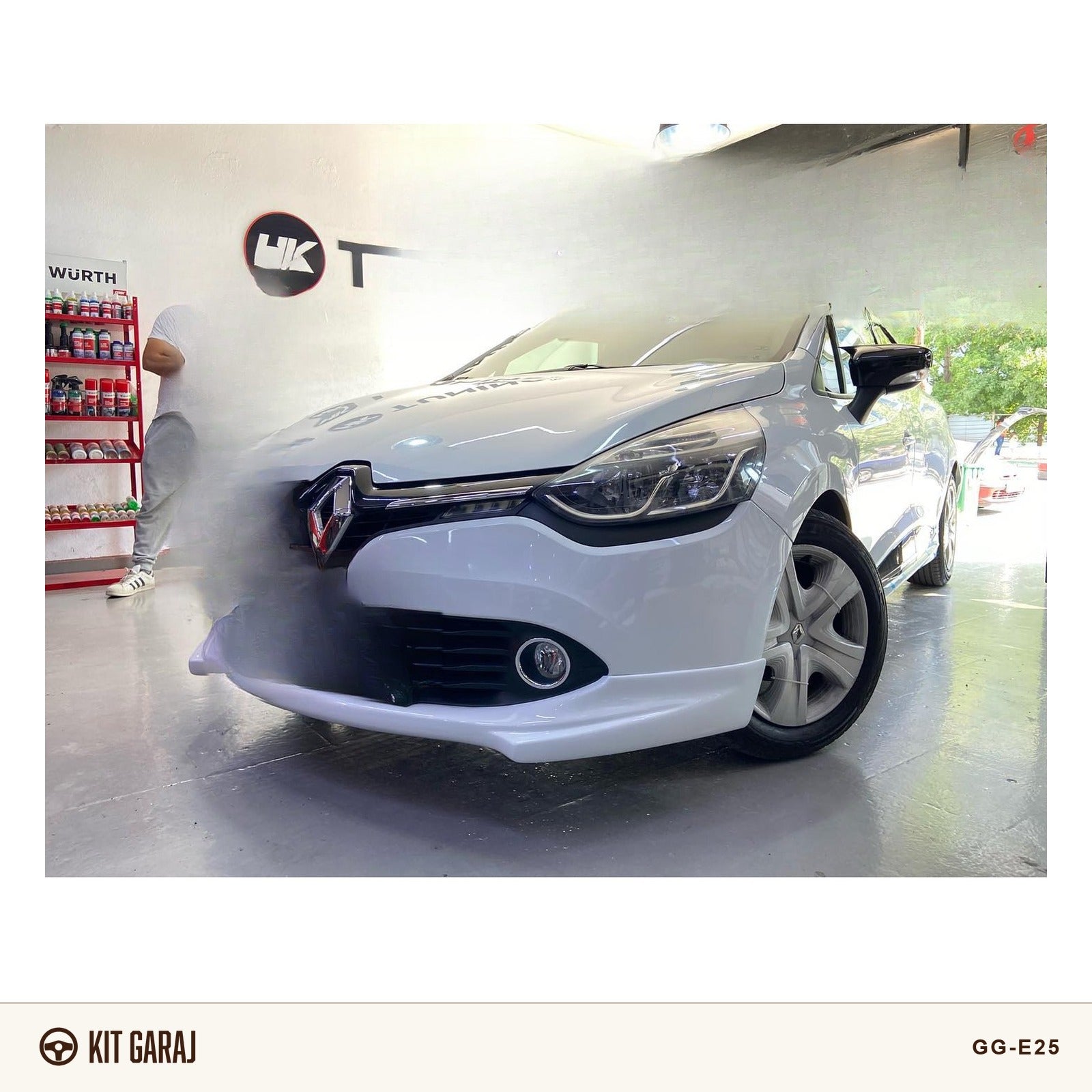 Renault Clio Makyajsız Ön Ek (Plastik) Boyasız