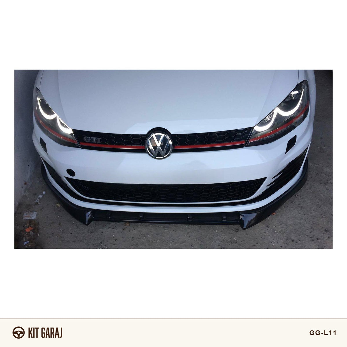 Volkswagen Golf 7 Ön Lip (Plastik) Boyalı