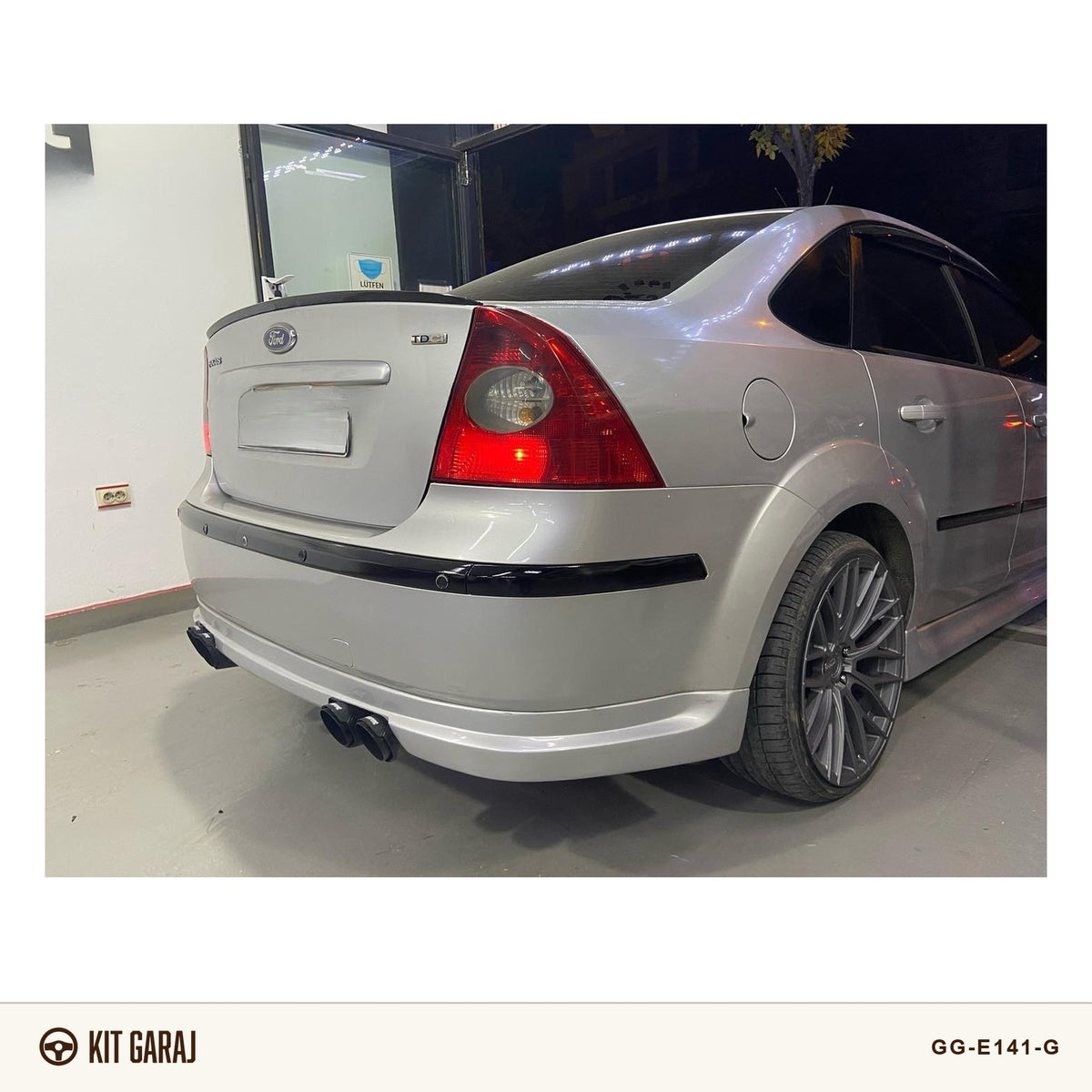 Ford Focus 2 Sedan Arka Ek | Dayanıklı Plastik | Boyasız | Kolay Montaj