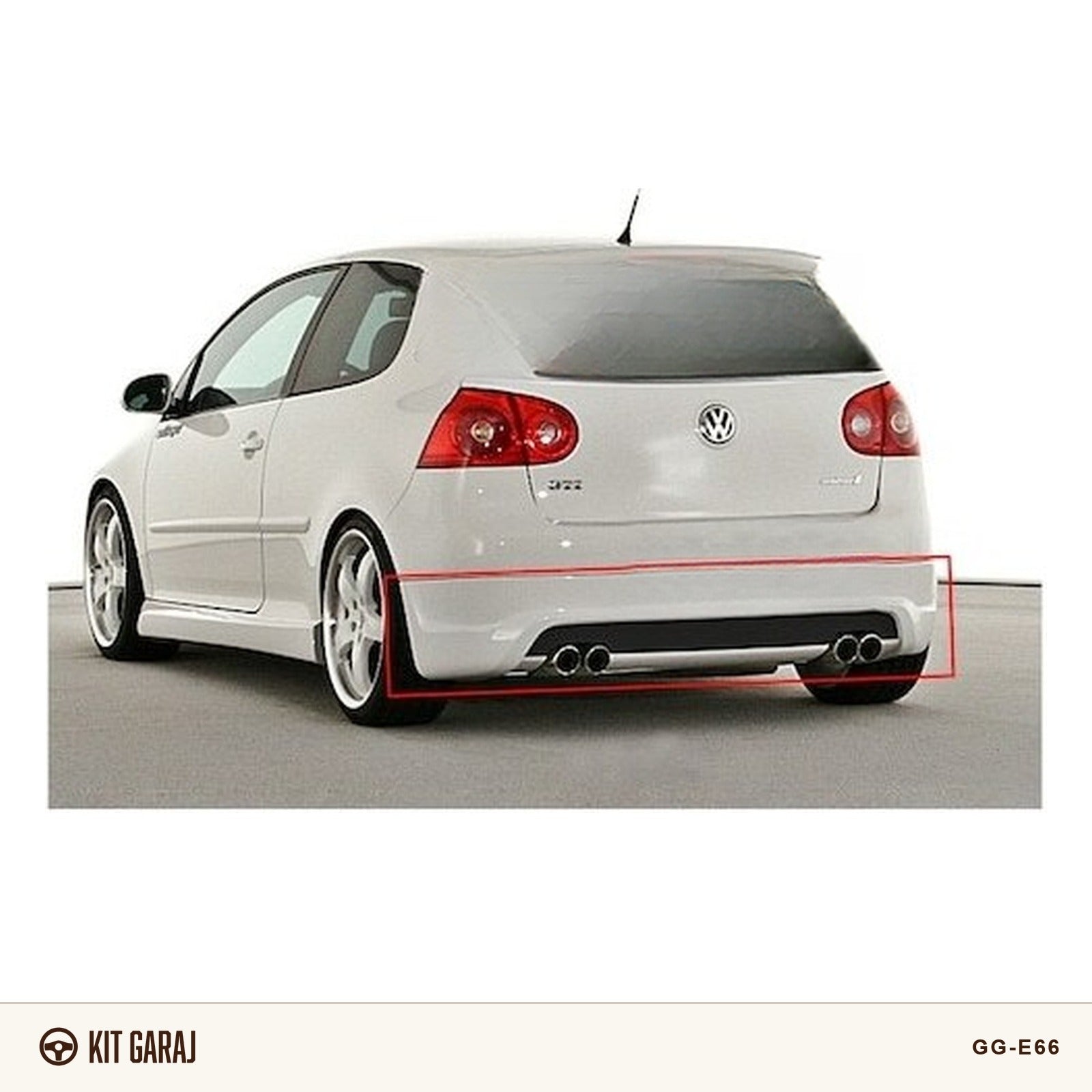 Volkswagen Golf 5 Arka Ek (Plastik) Boyasız