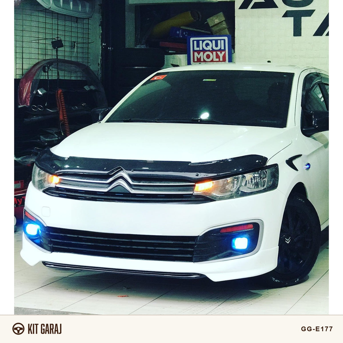Peugeot 301 Makyajlı Ön Ek (Plastik) Boyasız