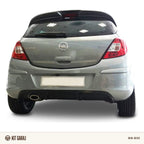 Opel Corsa D Egzoz Çıkışlı Piano Black Difüzör (Plastik) Boyalı