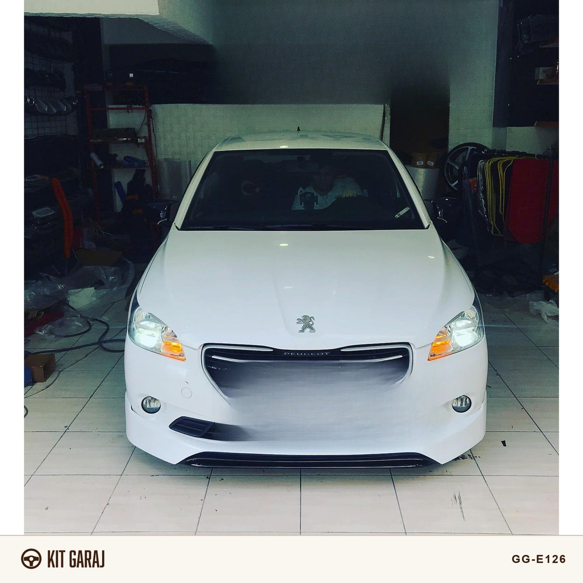 Peugeot 301 Makyajsız Ön Ek (Plastik) Boyasız