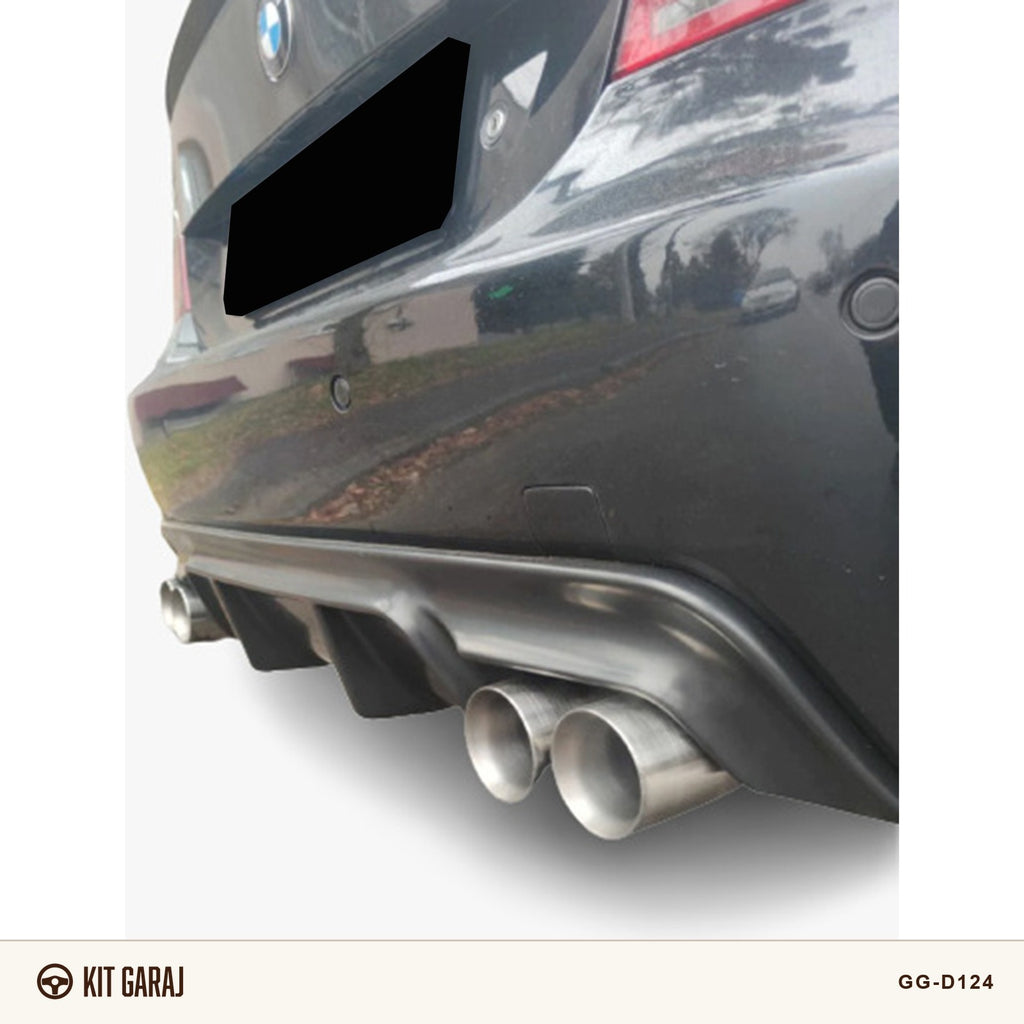 BMW E60 Vorsteiner Piano Black Difüzör (Plastik) Boyalı