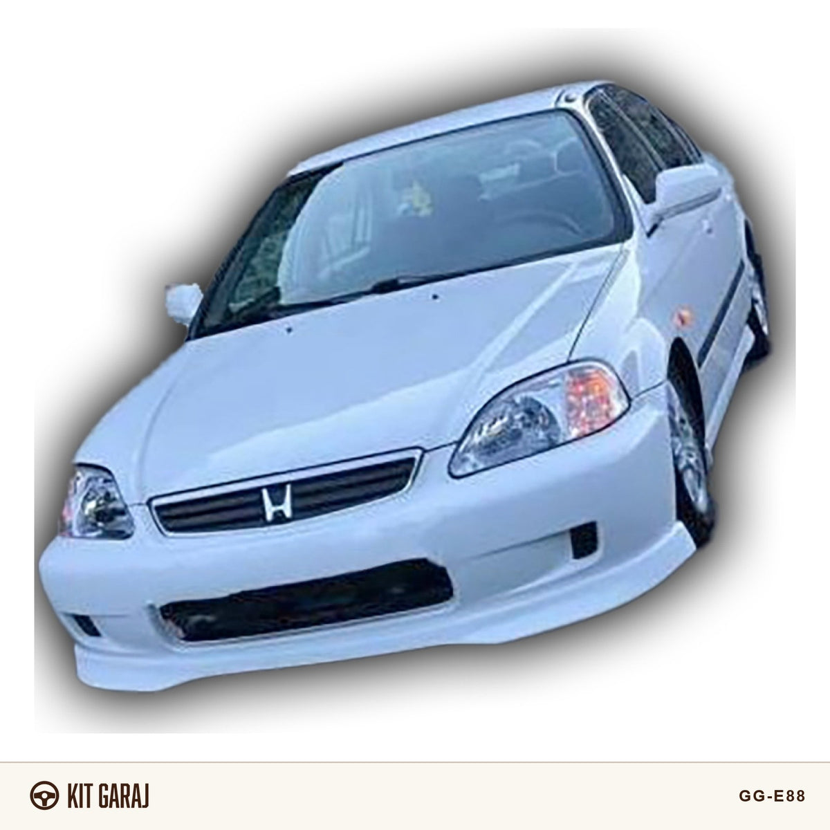 Honda Civic 1999-2001 Type R Ön Ek No:5 (Plastik) Boyasız