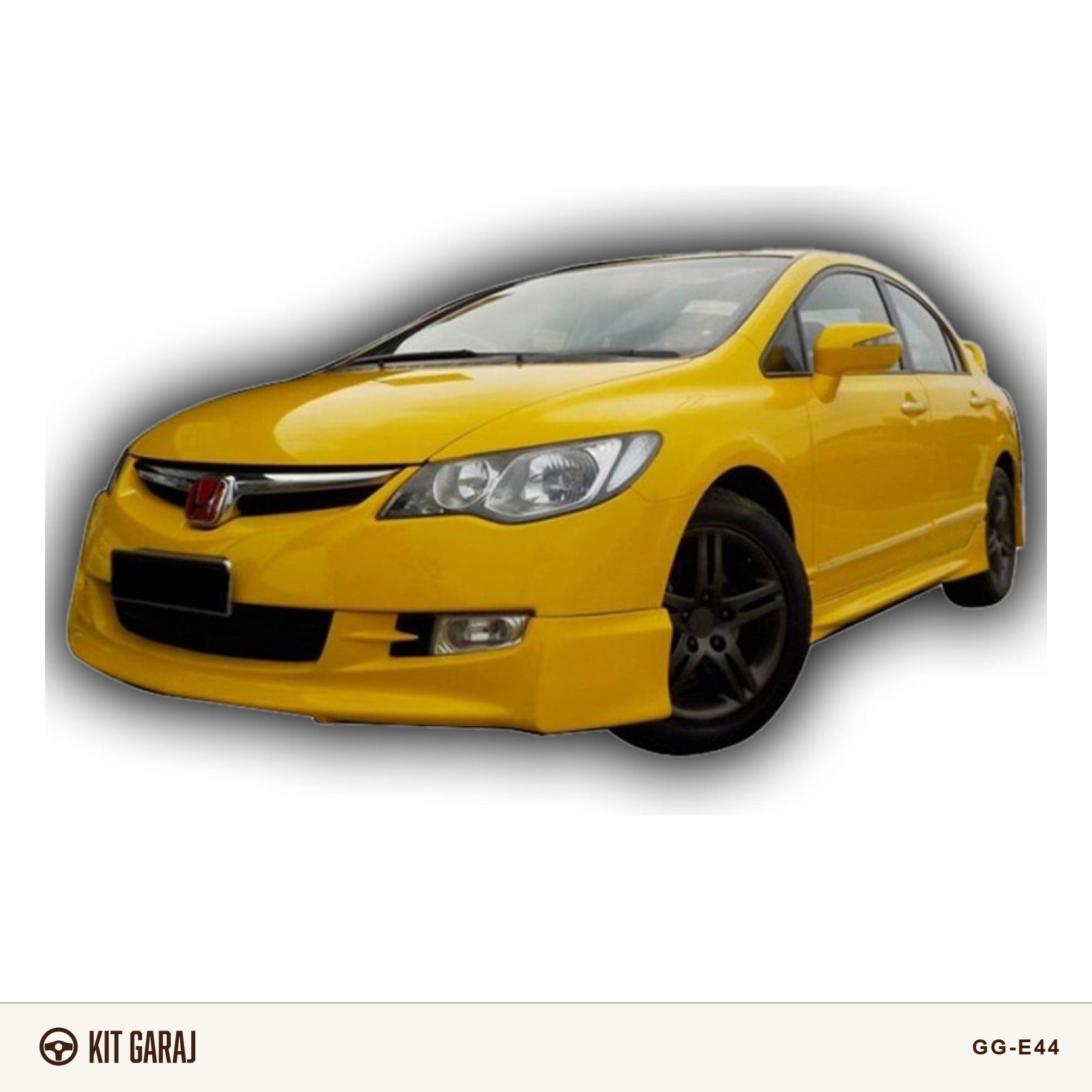 Honda Civic Fd6 Makyajsız 2006-2009 Ön Ek (Plastik) Boyasız
