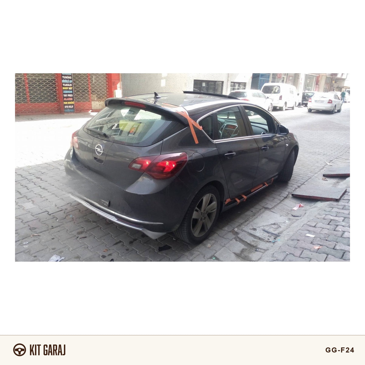 Opel Astra J 2009-2015 Spoiler (Plastik) Boyasız