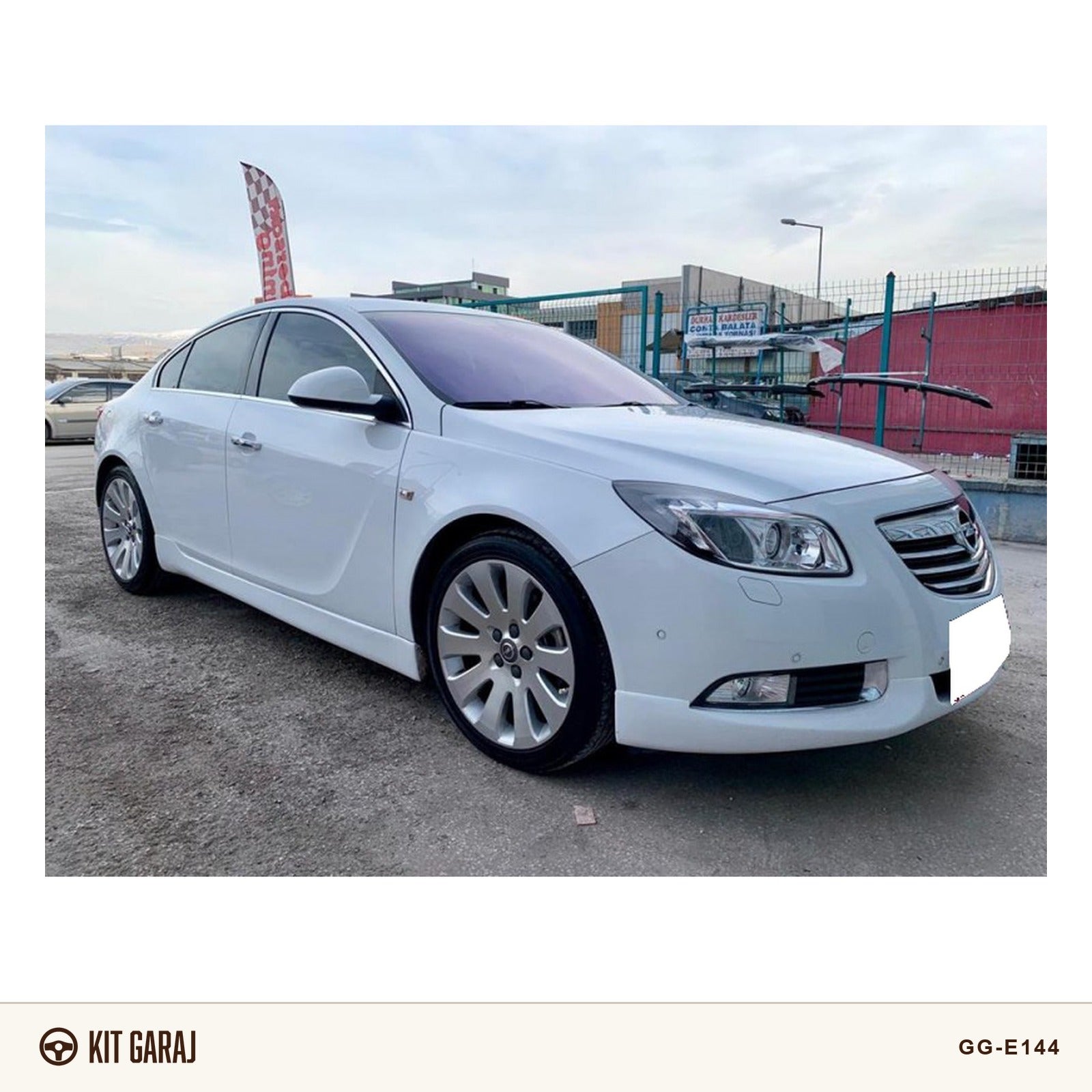 Opel Insignia Makyajsız Ön Ek (Plastik) Boyasız