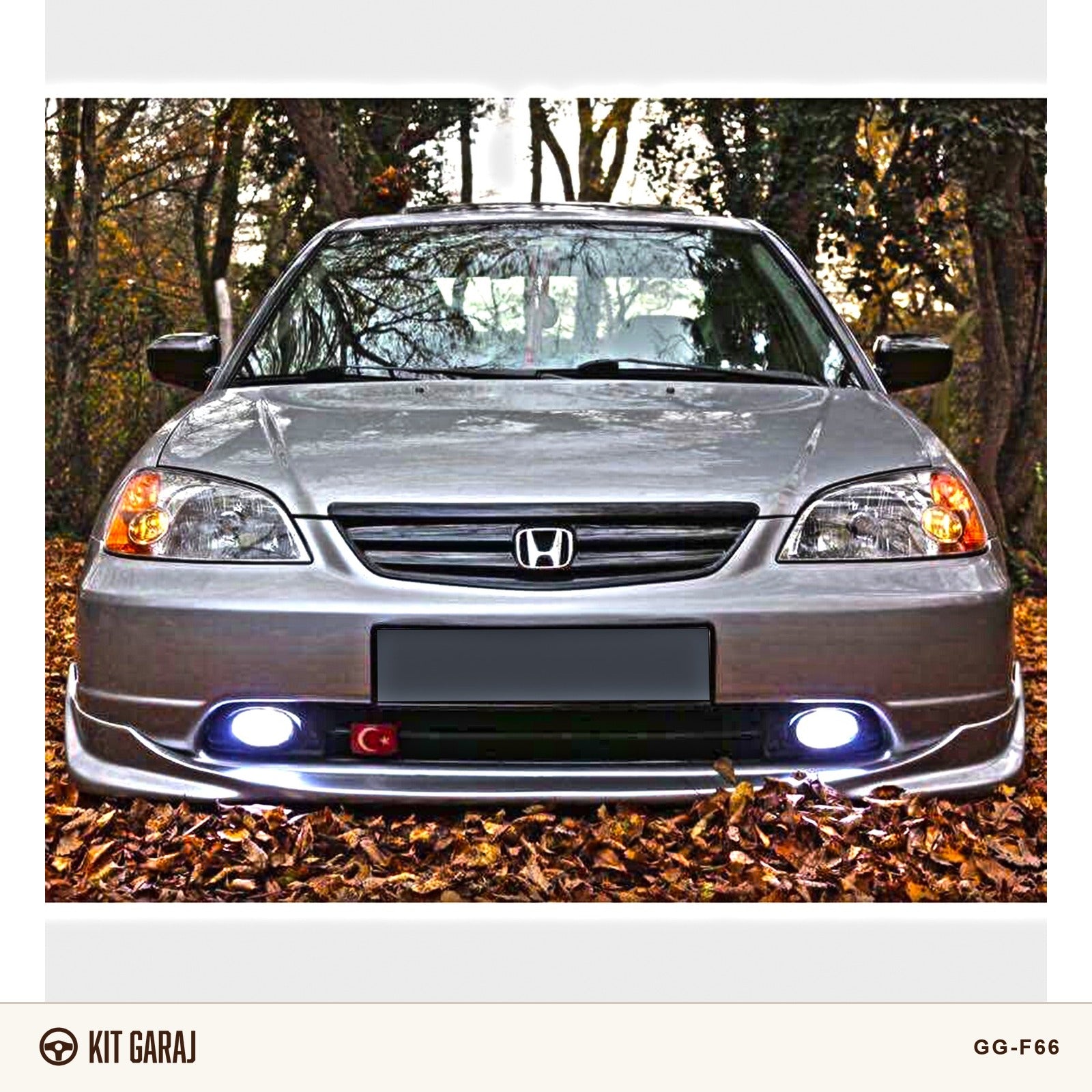 HONDA CİVİC VTEC2 S2000 MAKYAJSIZ KASA ÖN TAMPON EKİ FİBERGLASS BOYASIZ