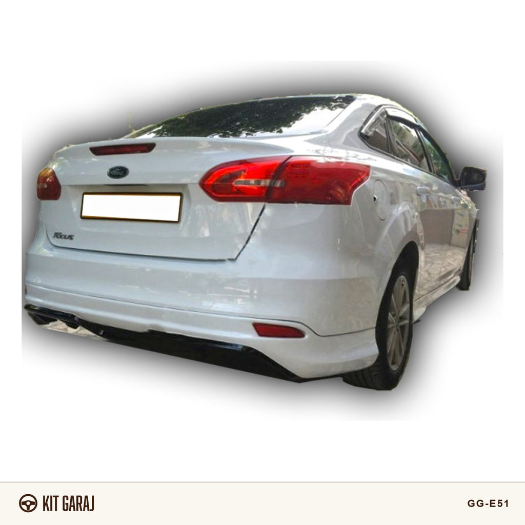 Ford Focus Makyajlı Sedan Makyajsız Arka Ek (Plastik) Boyasız