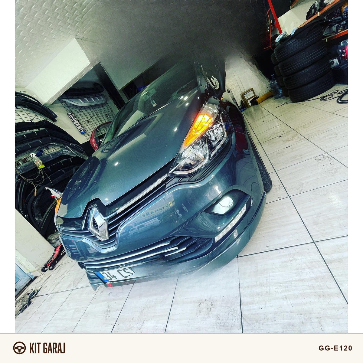 Renault Clio Makyajsız Ön Ek (Plastik) Boyasız