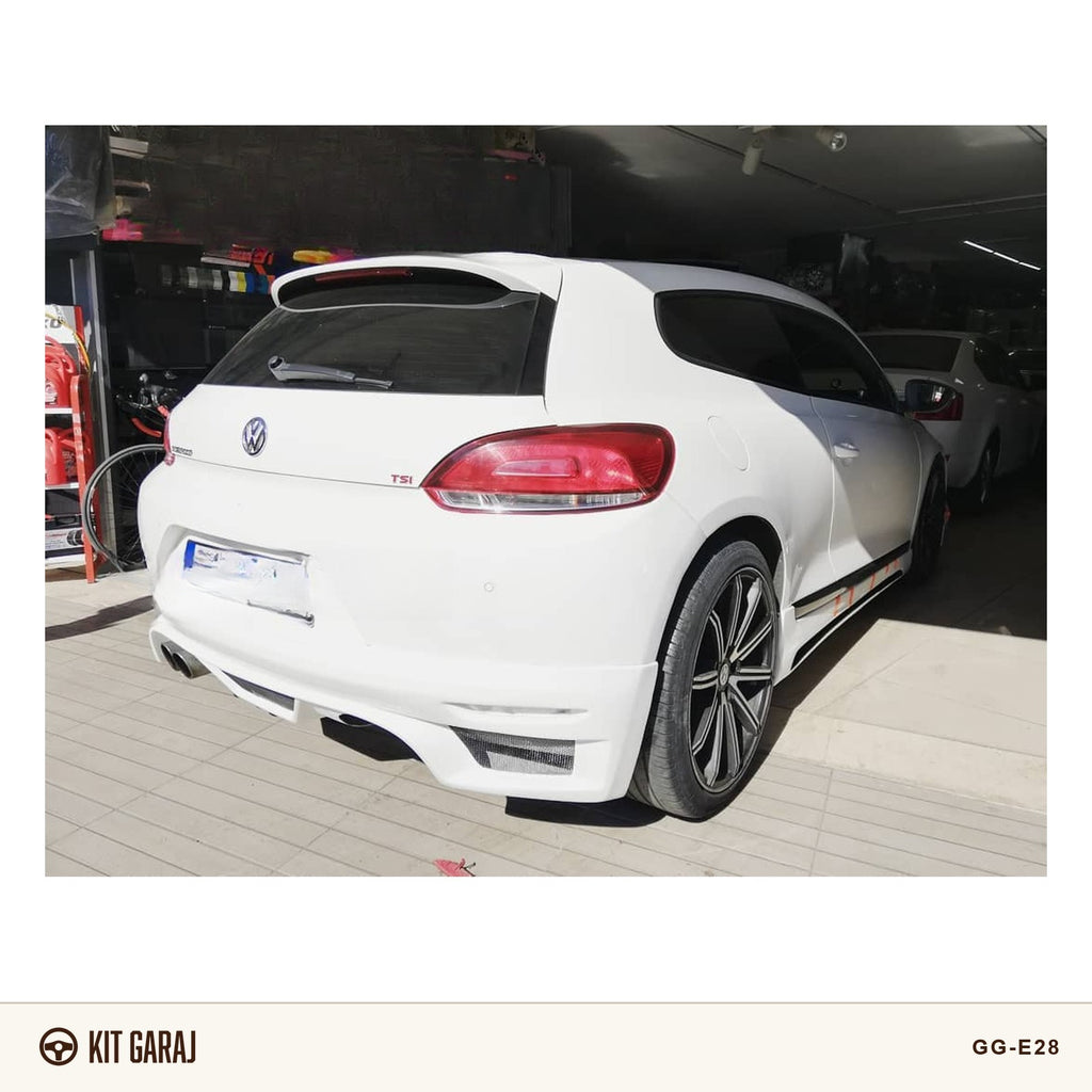 Volkswagen Scirocco Makyajsız Rieger Arka Ek (Plastik) Boyasız